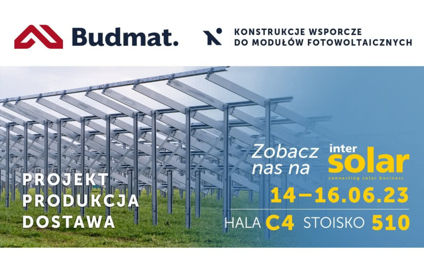 Budmat na targach Intersolar w Monachium